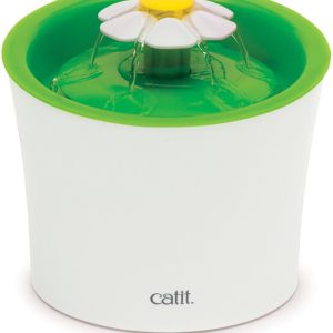 Catit Drinkfontein Kat Bloem Senses 2.0 Flower – Wit Groen – 3 L