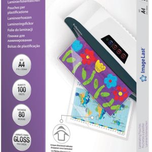 Fellowes Imagelast lamineerhoezen A4 – 80 Micron – 100 stuks