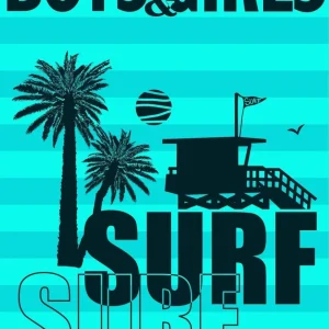 2-persoons strandlaken Surf