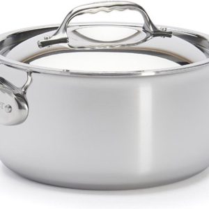 De Buyer Affinity Braadpan met Deksel – Ø 20cm – Rvs