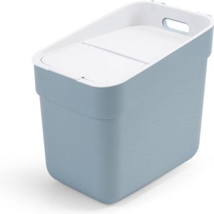 Curver Ready to Collect Prullenbak – 20 liter – Blauw/Lichtgrijs