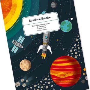 Janod Educatieve Puzzel – Het Zonnestelsel – 100 Stukjes – Ontdek Het Zonnestelsel Op Een Leuke Manier Met Deze Educatieve Puzzel! – Geschikt Vanaf 5 Jaar
