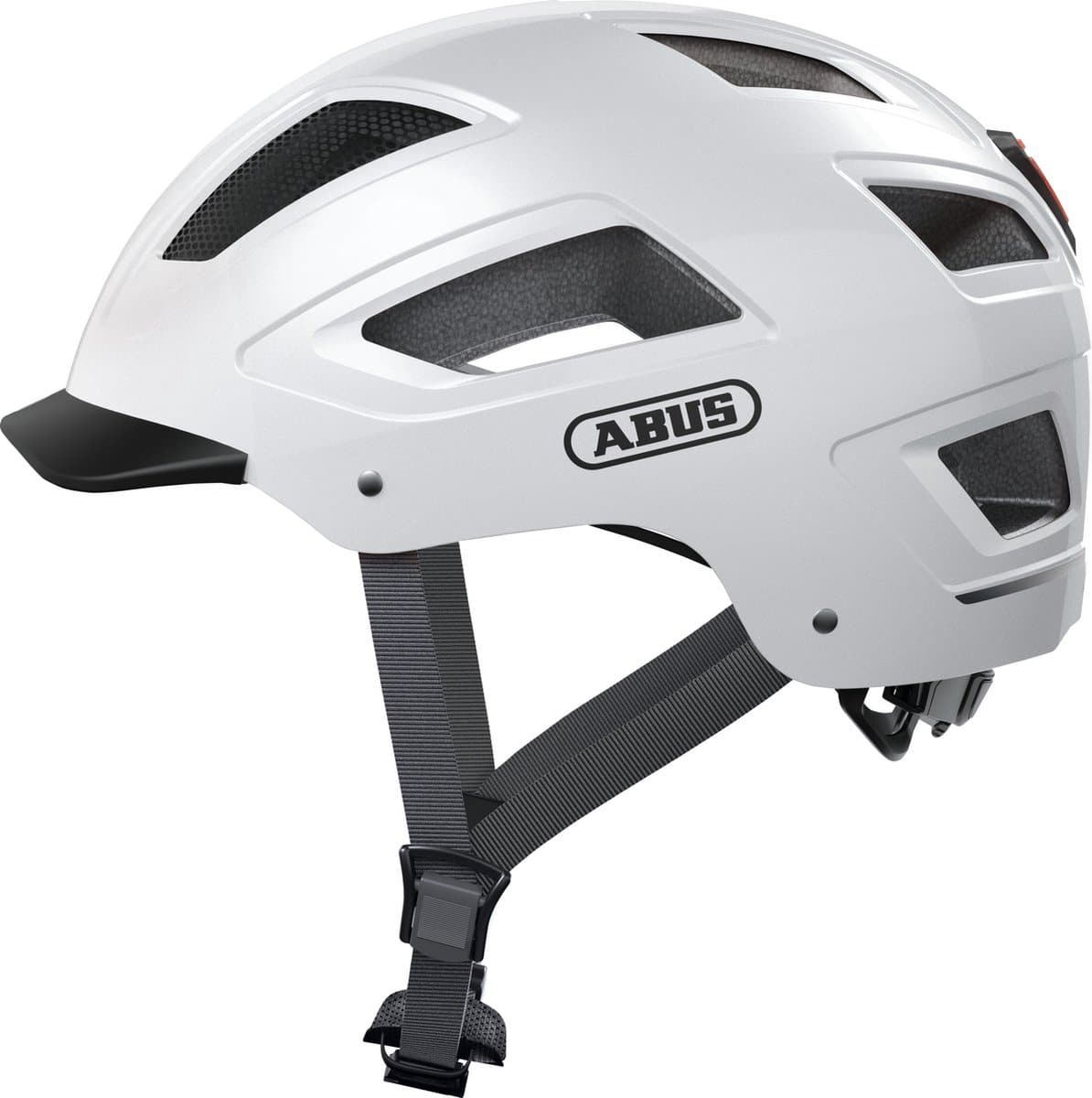 Abus Hyban 2.0 Fietshelm – Maat XL (58-63 cm) – polar white - Afbeelding 2