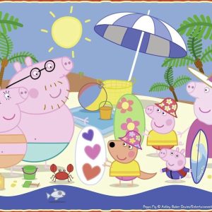 Ravensburger Peppa Pig 4in1box puzzel – 12+16+20+24 stukjes – kinderpuzzel