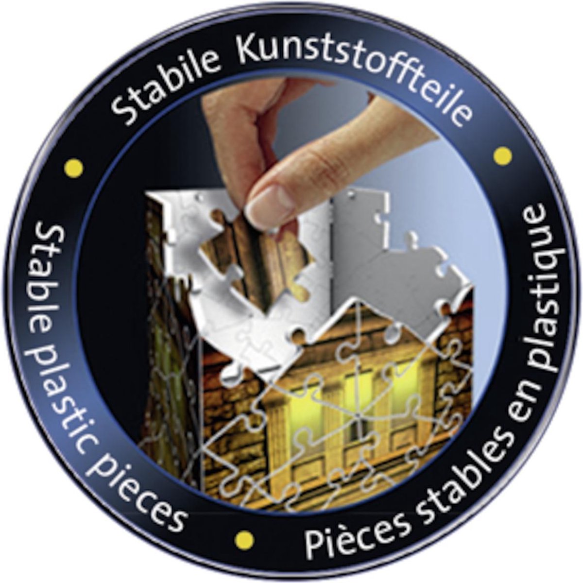 Ravensburger Statue of Liberty Night Edition- 3D puzzel gebouw – 108 stukjes - Afbeelding 4