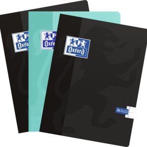 Oxford School – Schoolschrift – A5 – Lijn – met kantlijn – 72 pagina’s – pak van 3
