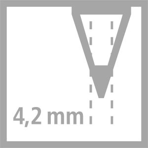 STABILO EASYcolors – Ergonomisch Kleurpotlood – Rechtshandig – Extra dikke 4.2 mm Kern – Set Met 12 Kleuren