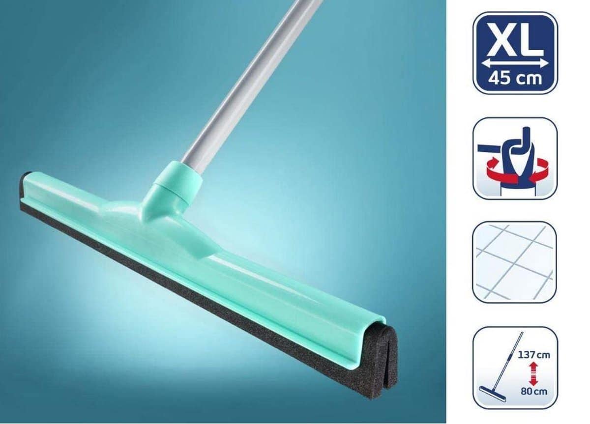 Leifheit Classic watertrekker met telescoopsteel (85-140 cm) – 45 cm veegbreedte - Afbeelding 9