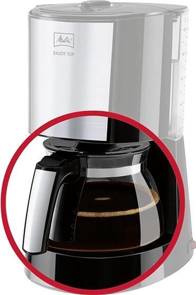 Melitta Aromafresh Glass Jug – Koffie kan Enjoy Top – Zwart – 6758146 - Afbeelding 4