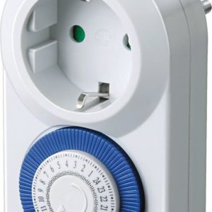 Brennenstuhl MMZ 20, timer-stopcontact, mechanisch stopcontact, dag-timer