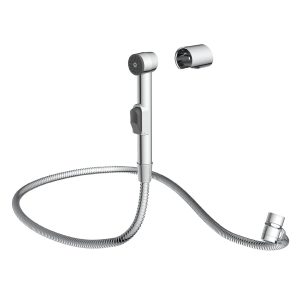 SCHÜTTE Wastafel Handdoucheset – Shattaf – ook voor hygiënisch gebruik – Chroom