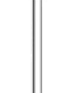 SCHÜTTE Stella Douche Glijstang – 58 cm – Chroom