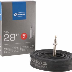 Schwalbe SV15 Binnenband Fiets – Frans Ventiel – 40 mm – 28 x 3/4 – 7/8 – 1 – 11/16