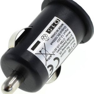 Autolader met 1 poort – compact – 1A / zwart