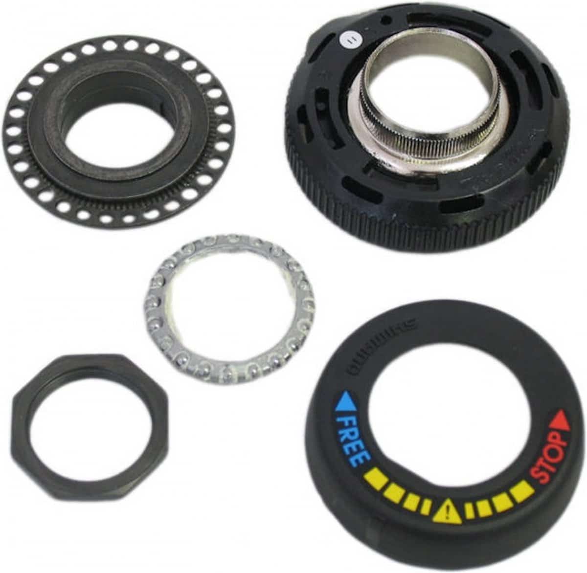 Balhoofdset Shimano Nexus met draad en stuurslot 1″