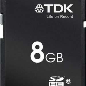 TDK Geheugenkaart SDHC capaciteit: 8 GB