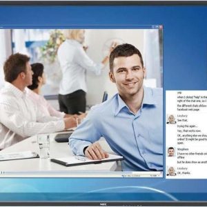 High-end speaker set for MultiSync E805/V801 and P801/side mounted/2x 40 Watts