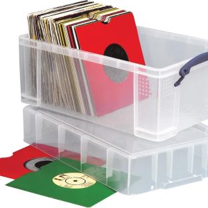 Opbergbox Really Useful 9 liter XL 395x255x205mm transparant wit