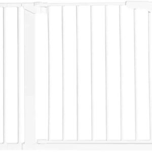 BabyDan Premier Traphekje zonder boren | 92,5 – 99,8 cm | Wit | Klembevestiging