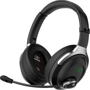 AceZone A-Spire Wireless – Draadloze Gaming Headset – Active Noise Cancelling – eSports – Zwart – PC/PS5/Xbox Series X|S
