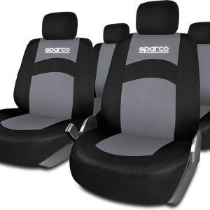 Sparco Autostoelhoezenset Grijs – Universeel