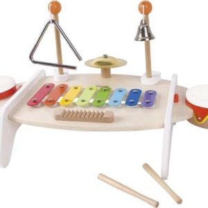 Classic World – Muziekinstrumenten Set voor Kinderen – Xylofoon en Drums