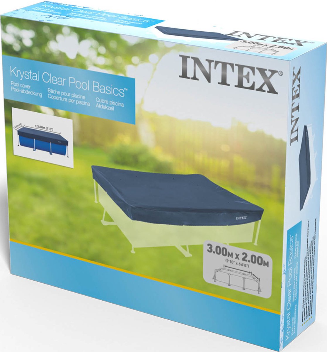 Intex Zwembad Afdekzeil – Rechthoekig 300 x 200 cm - Afbeelding 7