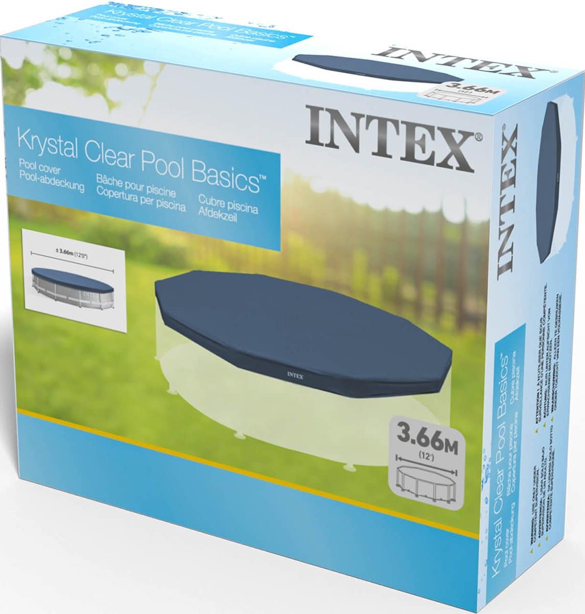 Intex Zwembad Afdekzeil – Rond Ø 366 cm - Afbeelding 3