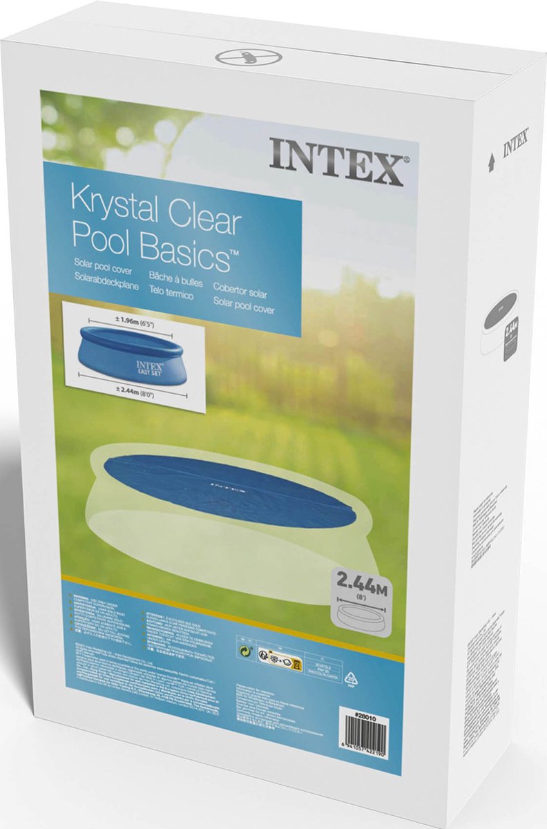 Intex Solar Zwembad Afdekzeil – Ø 244 cm Easy Set - Afbeelding 3