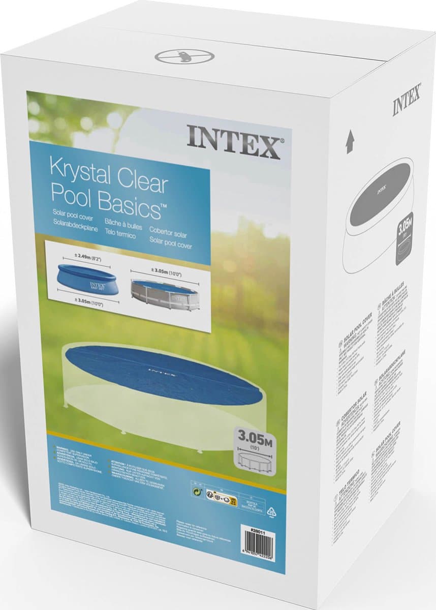 Intex Solar Zwembad Afdekzeil – Ø 305 cm Easy Set & Frame Zwembad - Afbeelding 8