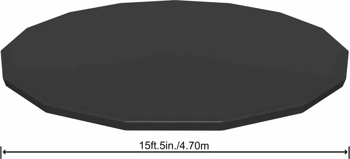 Bestway Afdekzeil rond ø457 cm – 58038 - Afbeelding 5