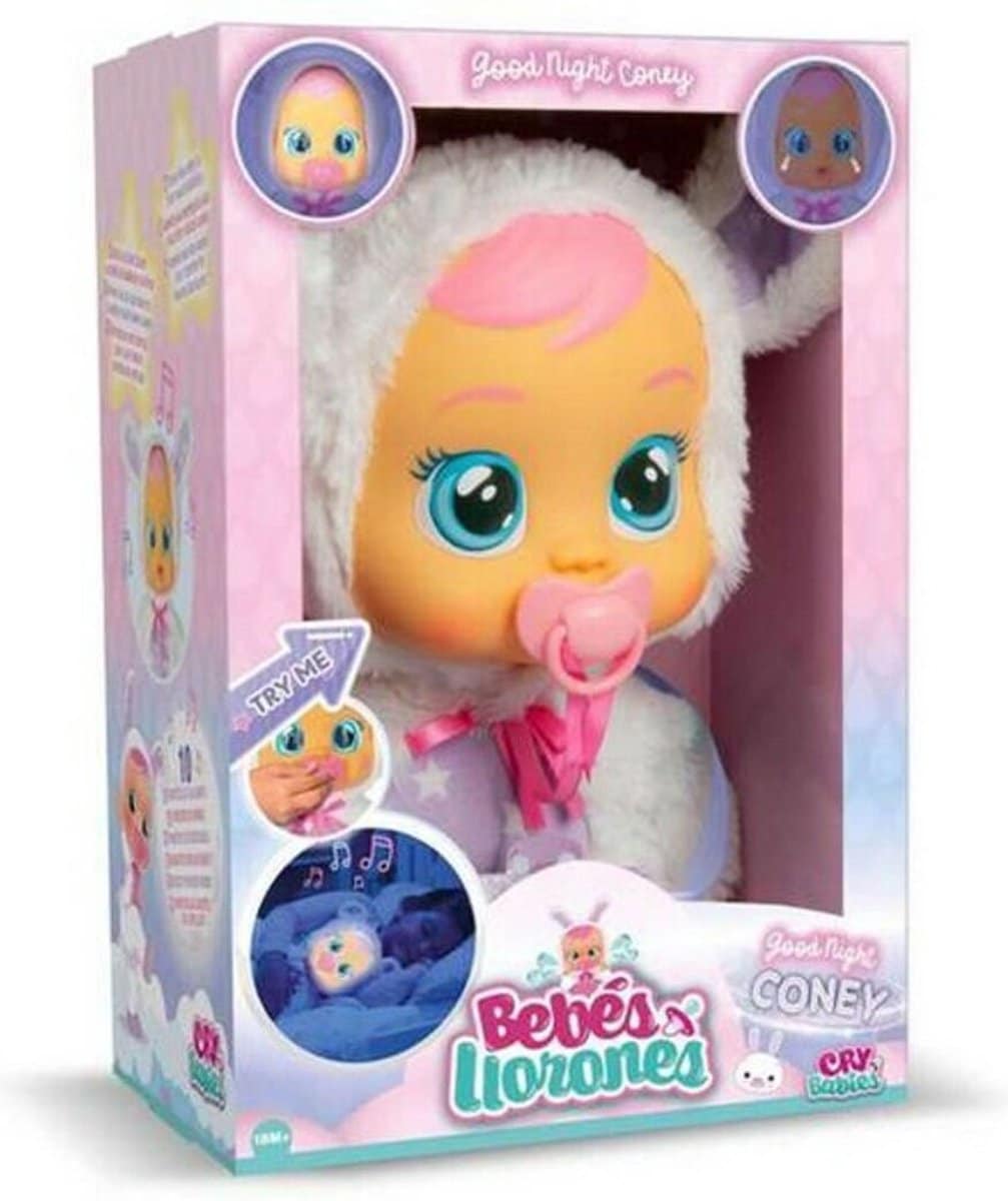 Cry Babies Goodnight Coney – Val in slaap met licht en zachte muziek - Afbeelding 7