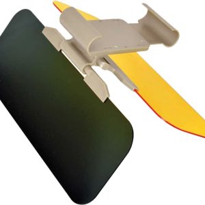 Zonnescherm Op Zonneklep 2 in 1 Dag en Nacht