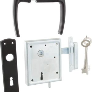 Starx Poortslot Slot met Sleutels – Montage Rechts of Links – Zwart