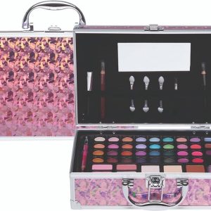 Casuelle Make-Up Koffer Roze/Holografisch
