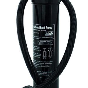 Eurotrail Dubbelslagpomp – inclusief 4 mondstukken