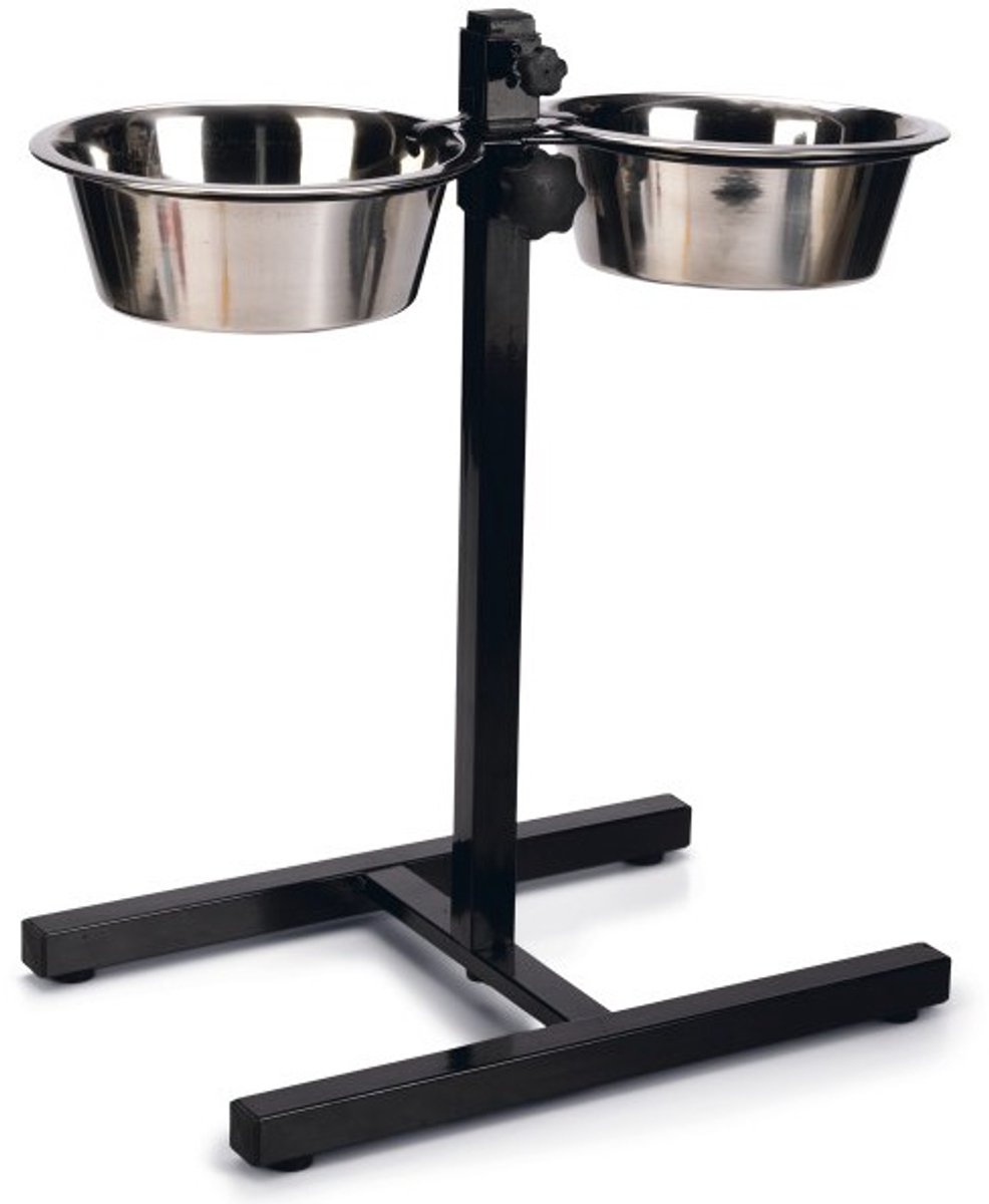 Beeztees Standaard – Hondenvoer- en drinkbak – Zwart – 28 cm