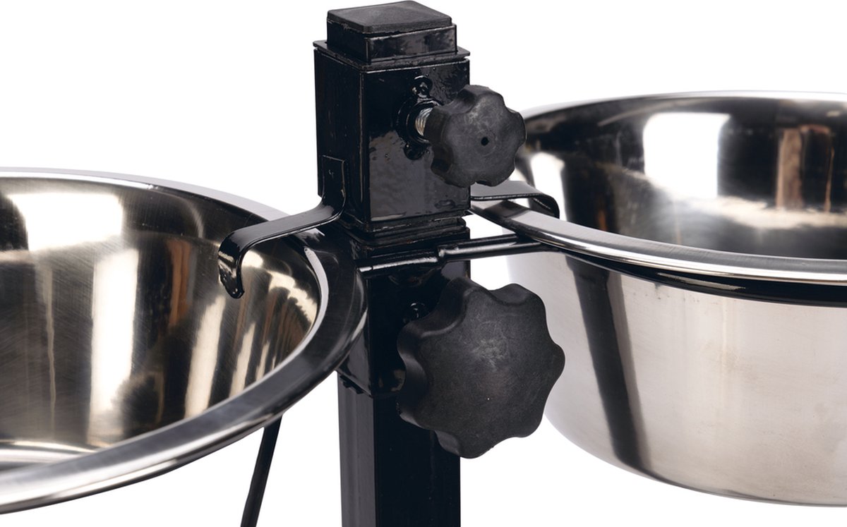 Beeztees Standaard – Hondenvoer- en drinkbak – Zwart – 28 cm - Afbeelding 5