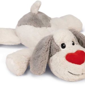 Beeztees XL-Knuffel Ties – Hondenspeelgoed – Pluche – Wit – 48x46x11 cm