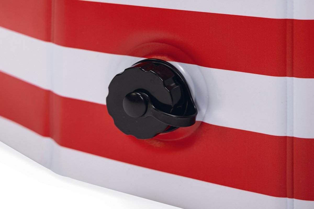 Beeztees Doggy Dip – Hondenzwembad – Rood/Wit – M – dia. 120×30 cm - Afbeelding 4