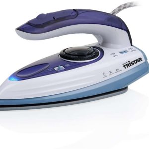 Tristar ST-8152 Strijkijzer 1000W – Stoomstijkijzer 0,06L – Krachtig reisstrijkijzer – Blauw