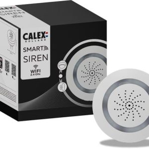 Calex Slimme Sirene – Smart Home Alarmbeveiliging – Stopcontact – 100db