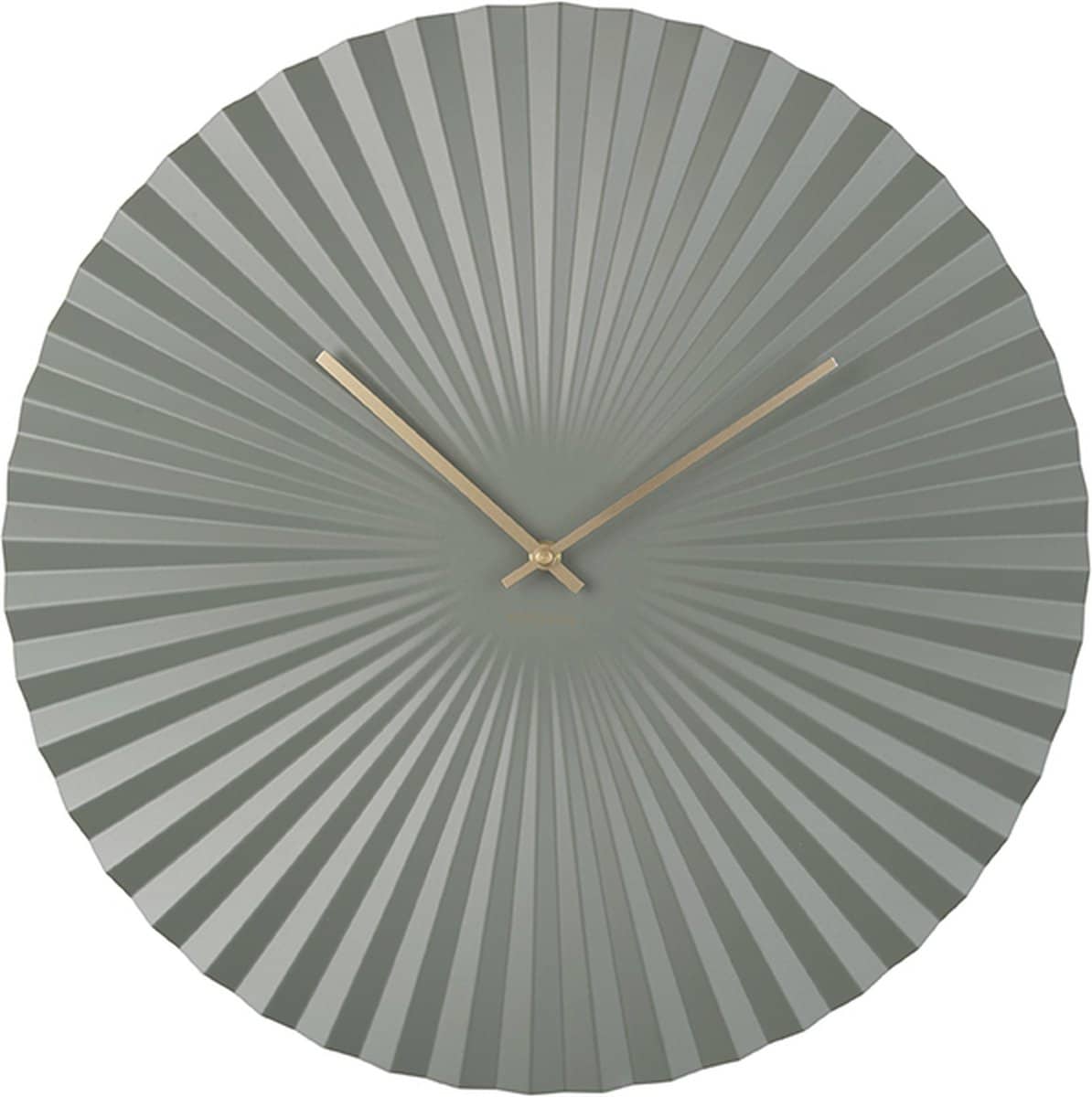 Wandklok Sensu – XL Staal Groen – Ø50cm - Afbeelding 2