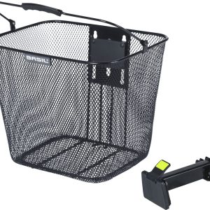 Basil Bilbao Voormand – Staal Fijnmazig – Afneembaar – Incl. bevestiging – Zwart