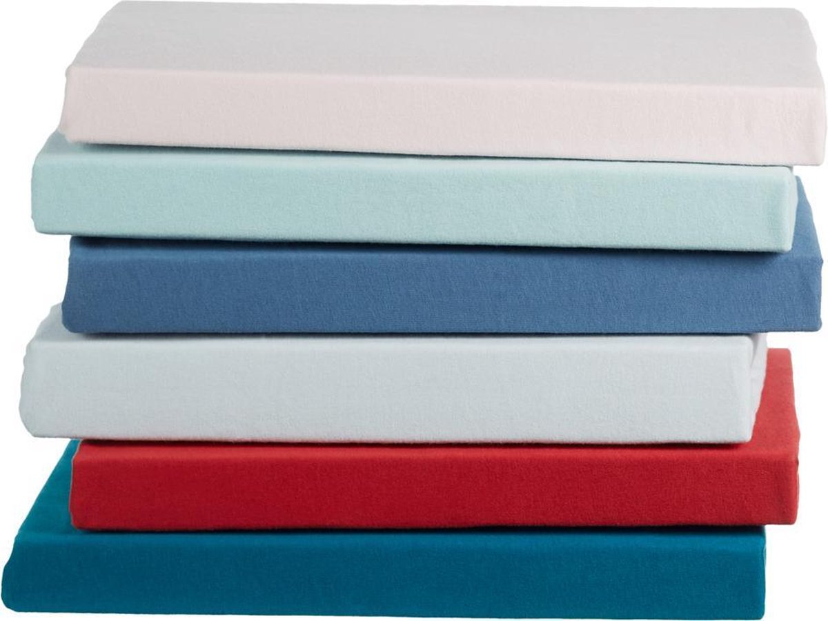 Beddinghouse Jersey Hoeslaken 180×220 cm – Wit - Afbeelding 5