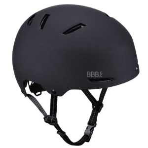 BBB Cycling Wave Kinderhelm Fiets Maat M – Lichtgewicht – Verstelbaar – Wasbare Padding – Fietshelm Meisjes en Jongens – Fietshelm Kinderen – Mat Zwart – Maat M – BHE-150