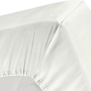 Cinderella Weekend Hoeslaken – Geschikt voor Boxspring – Katoen – 90×210 cm – tot 35 cm matrashoogte – Ivoor