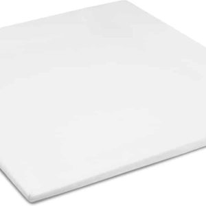 Cinderella Premium Molton Topper Hoeslaken – Matrasbeschermer voor Topper – 200×220 cm – Tot 15 cm matrashoogte – Wit