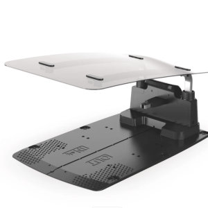 Afdekscherm voor robotmaaiers Teun en Katrien