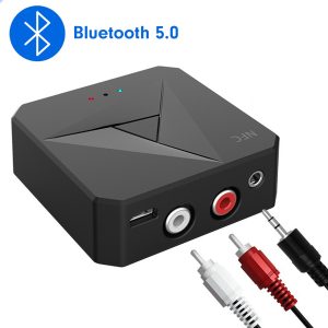 Bluetooth Transmitter & Receiver 2 in 1 PRO – BT 5.4 – 3.5MM AUX / RCA – Bluetooth Zender – Bluetooth Ontvanger – Bluetooth Transmitter – Bluetooth Receiver